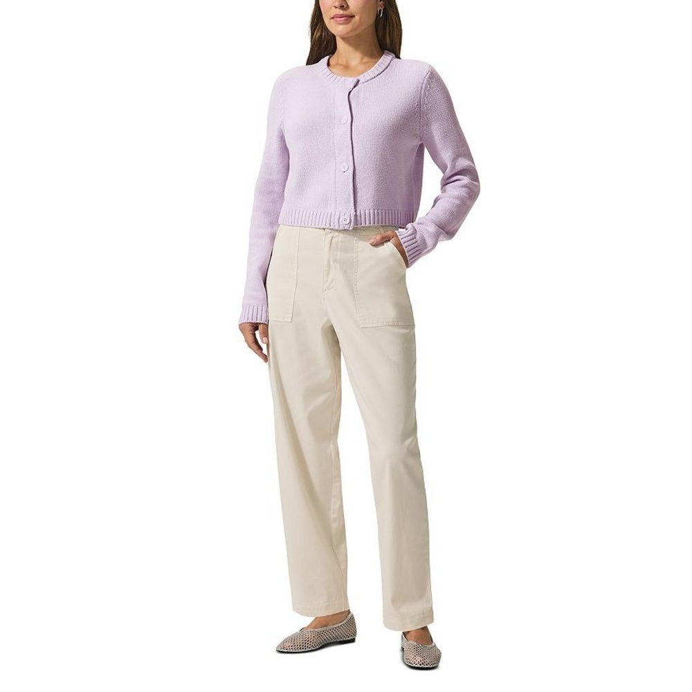 Splendid Good Fortune Pants Womens M Cream Casual Loose Fit Resort Wear Boho NWT